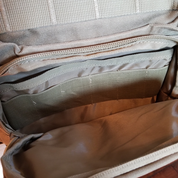 Rugged Tan Backpack for Men - Picture 8 of 16